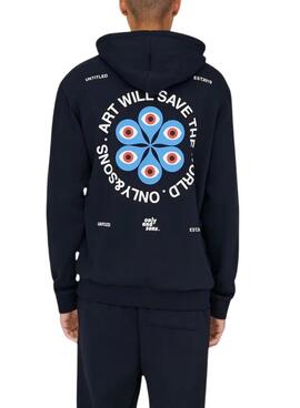 Sudadera Only and Sons Ceres Claude negro para hombre