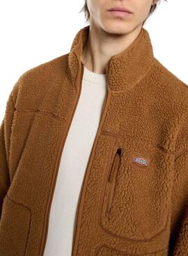 Forro Polar Dickies Mount Hope camel para hombre
