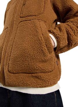 Forro Polar Dickies Mount Hope camel para hombre