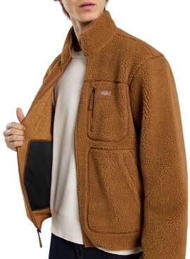 Forro Polar Dickies Mount Hope camel para hombre