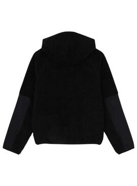 Forro Polar Dickies Central con capucha negro para hombre