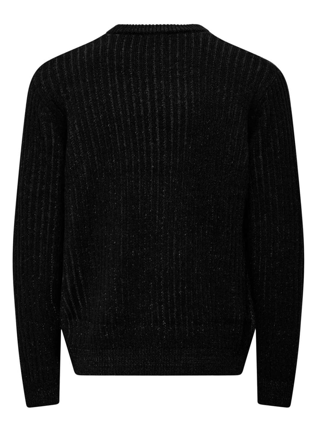 Jersey Only ans Sons Michael negro jaspeado para hombre