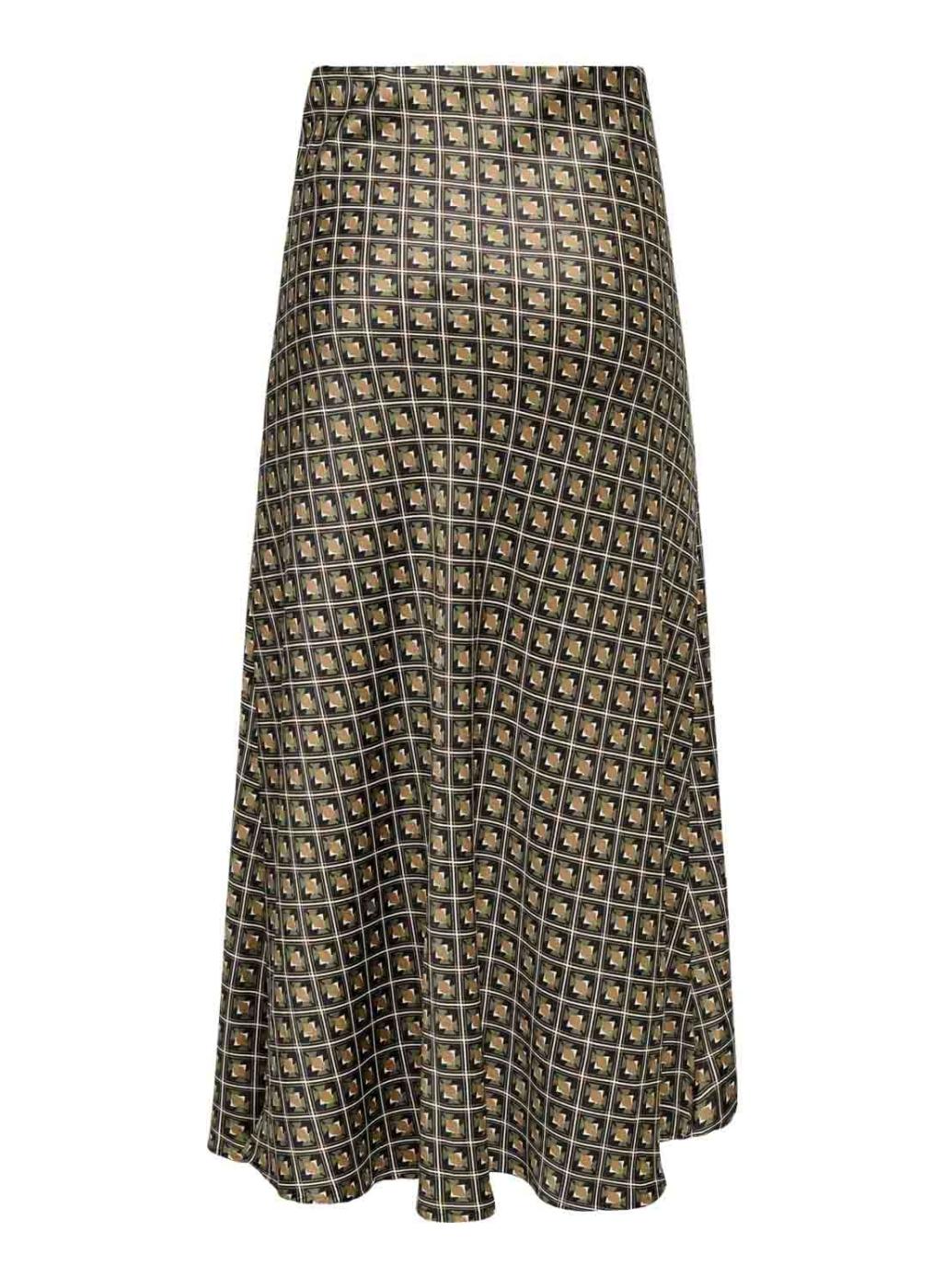 Falda Only Jane estampado geométrico para mujer