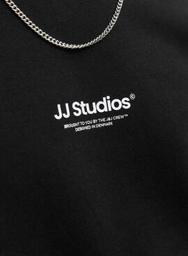 Sudadera Jack and Jones Soho JJ Studios negro para hombre