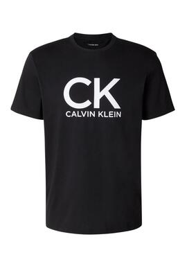 Camiseta Calvin Klein Graphic negro para hombre