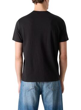 Camiseta Calvin Klein Graphic negro para hombre