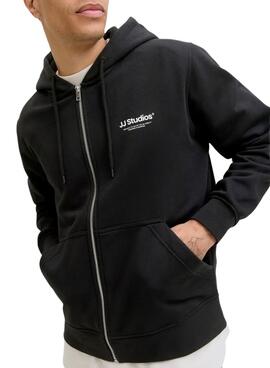 Sudadera Jack and Jones Soho negro para hombre