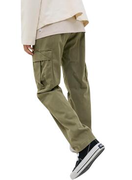 Pantalón Jack and Jones Kane verde para hombre