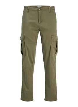 Pantalón Jack and Jones Kane verde para hombre
