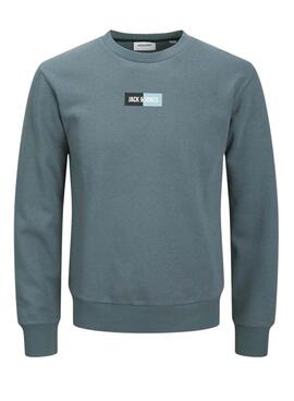 Sudadera Jack and Jones Pam gris para hombre