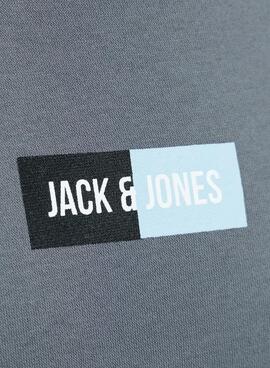 Sudadera Jack and Jones Pam gris para hombre