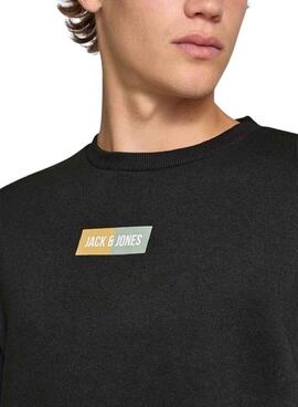 Sudadera Jack and Jones Pam negro para hombre