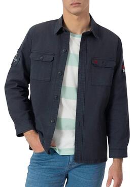 Sobrecamisa El Pulpo Heritage marino para hombre