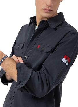 Sobrecamisa El Pulpo Heritage marino para hombre