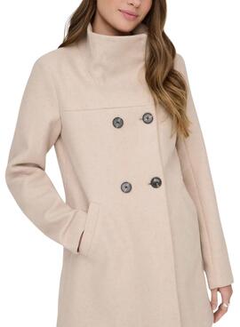 Abrigo Only Blake beige para mujer