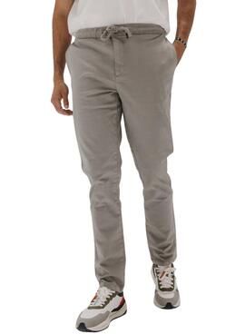 Pantalón El Pulpo Jogger Peach gris medio para hombre