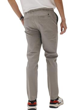 Pantalón El Pulpo Jogger Peach gris medio para hombre