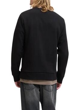 Sudadera Jack and Jones Brandy negro para hombre