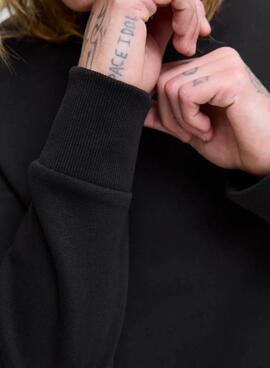 Sudadera Jack and Jones Brandy negro para hombre