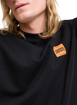 Sudadera Jack and Jones Brandy negro para hombre