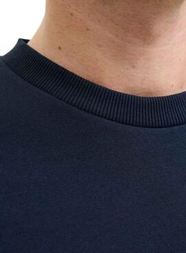 Sudadera Jack and Jones Brandy azul marino para hombre