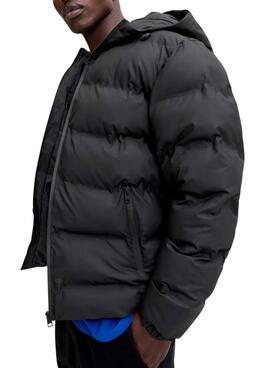 Cazadora acolchada Jack and Jones Elements negro para hombre