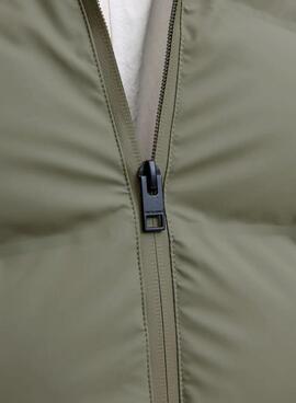 Cazadora acolchada Jack and Jones Elements verde para hombre