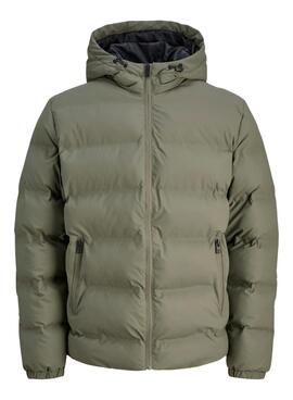 Cazadora acolchada Jack and Jones Elements verde para hombre