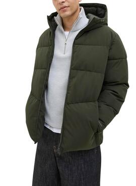 Cazadora Jack and Jones Global verde para hombre