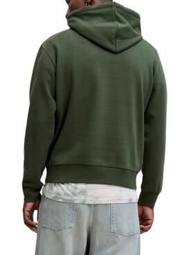 Sudadera Jack and Jones Pan verde para hombre