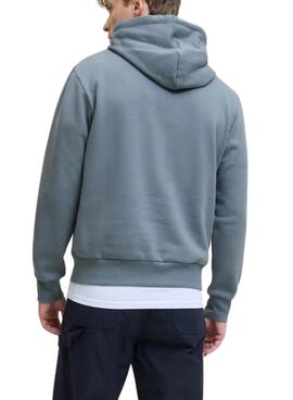 Sudadera Jack and Jones Pan azul para hombre