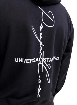 Sudadera Jack and Jones Cocover negro para hombre