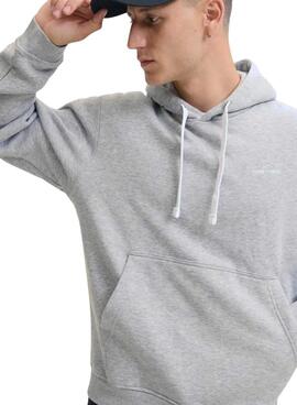 Sudadera Jack and Jones Cocover gris para hombre