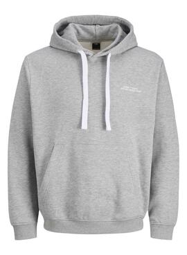 Sudadera Jack and Jones Cocover gris para hombre
