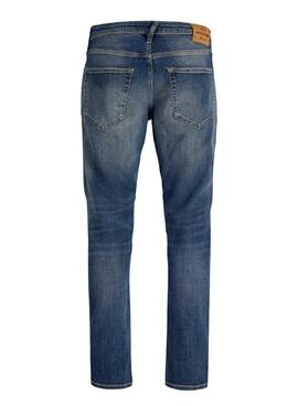 Pantalón vaquero Jack and Jones Glenn Cooper azul para hombre
