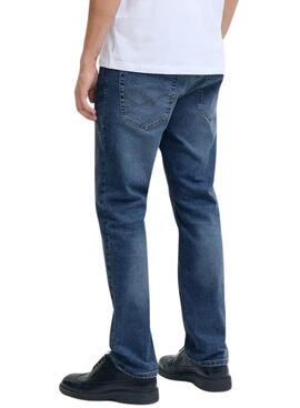 Pantalón vaquero Jack and Jones Tim azul para hombre