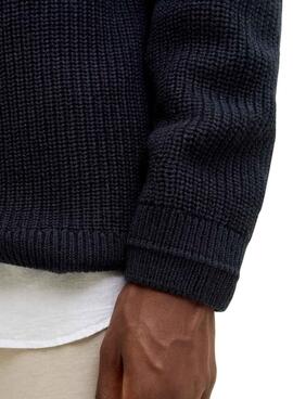 Jersey Jack and Jones Kaito azul marino para hombre