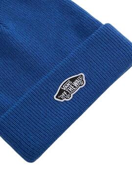 Gorro Vans Classic Cuff azul para niña y niño