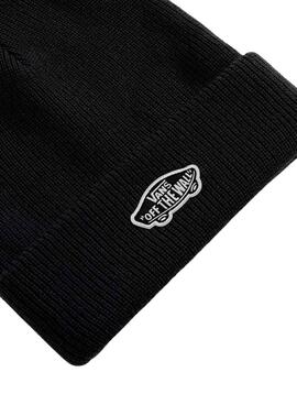 Gorro Vans Classic Cuff negro para niña y niño