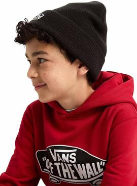 Gorro Vans Classic Cuff negro para niña y niño