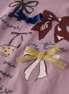 Camiseta Name It Frakerna rosa para niña