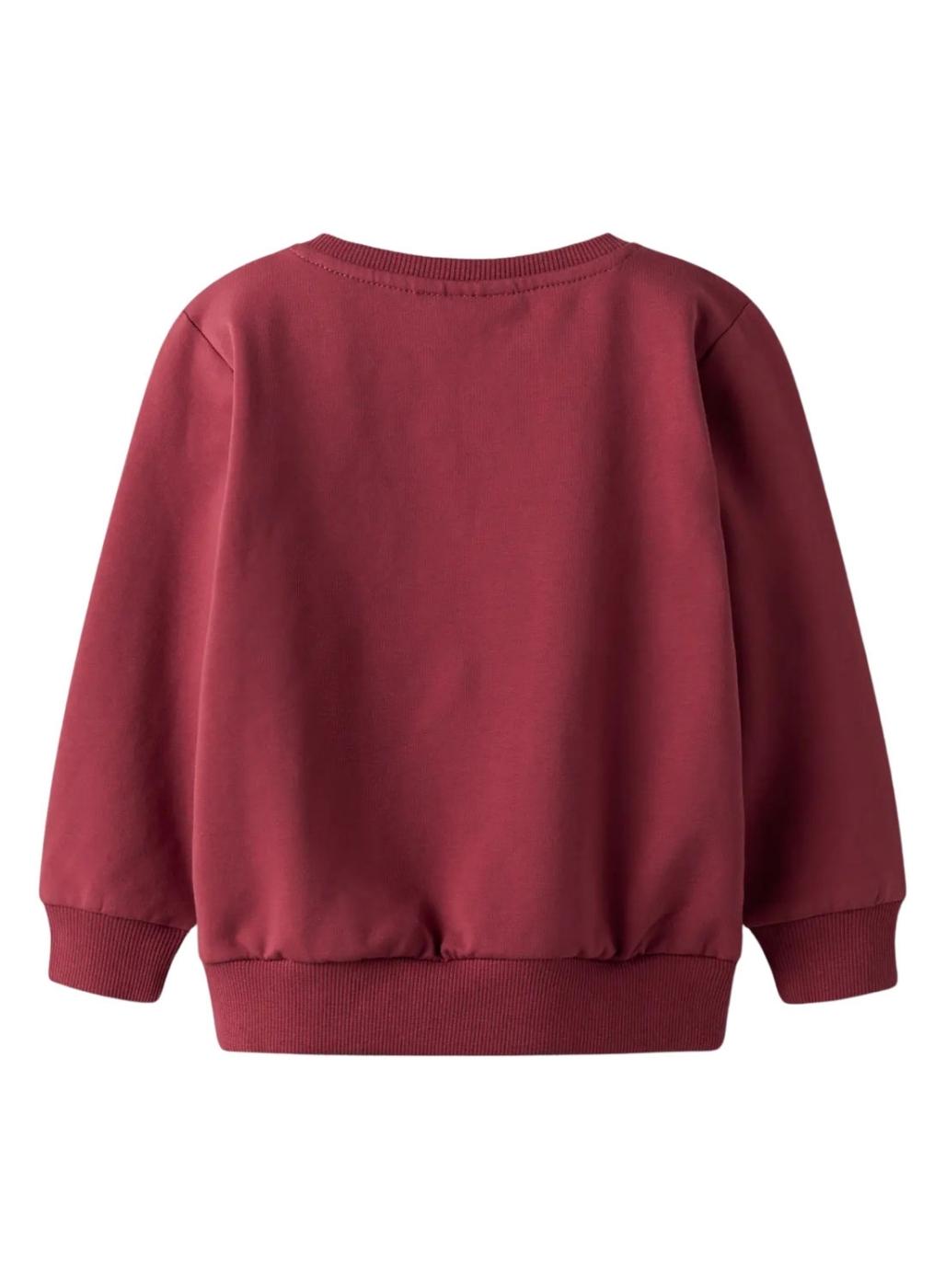 Sudadera Name It Roval granate para niño