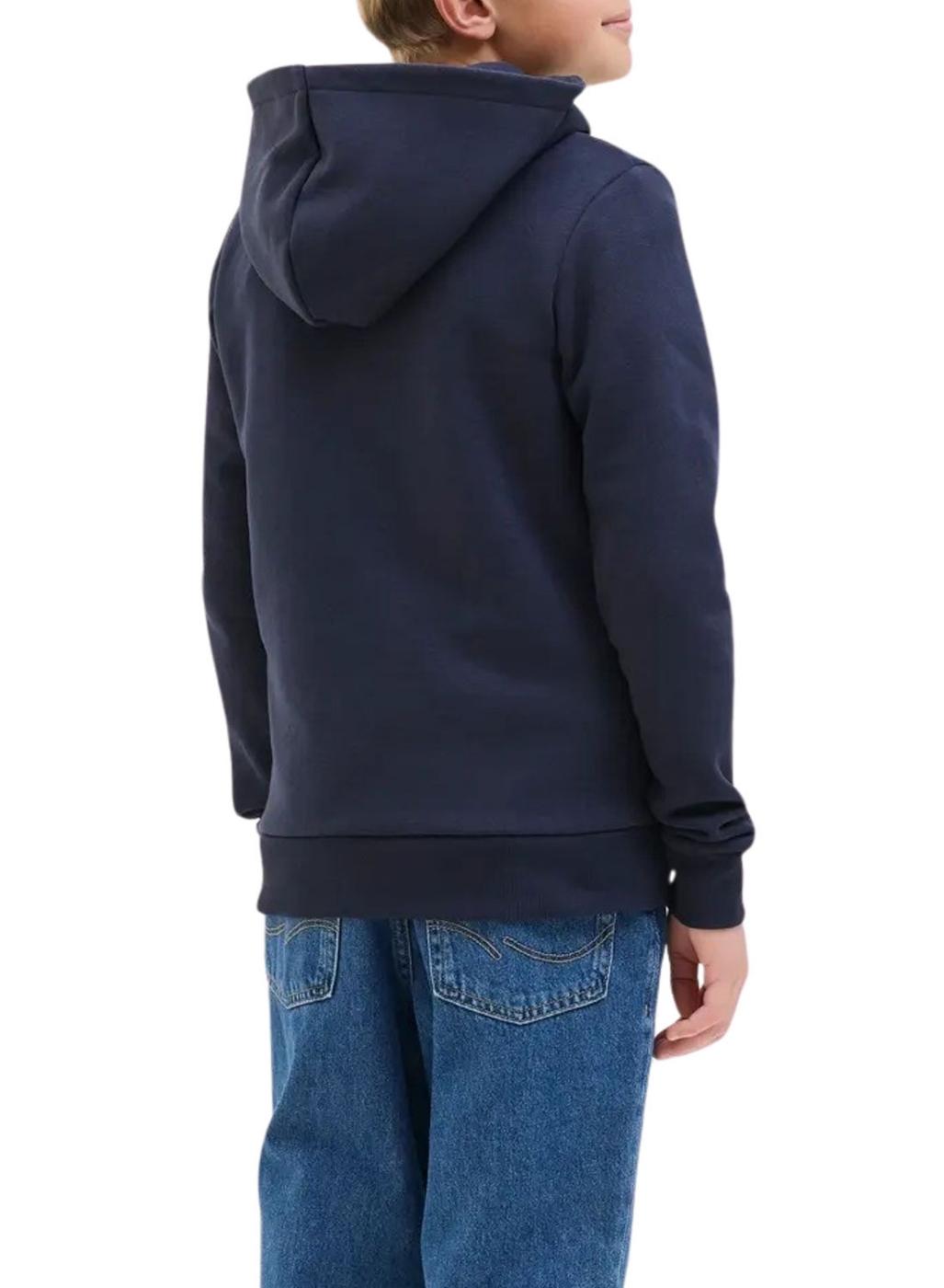 Sudadera Jack and Jones Ari azul para niño