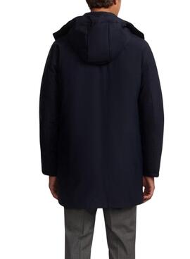 Parka Silbon técnica Tailoring marino para hombre
