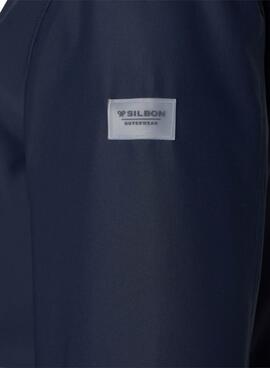 Parka Silbon técnica Tailoring marino para hombre