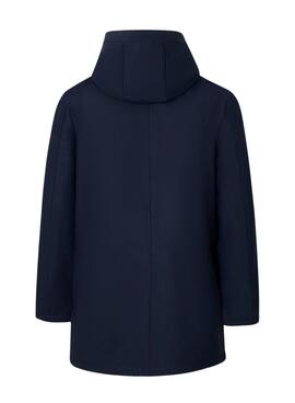 Parka Silbon técnica Tailoring marino para hombre
