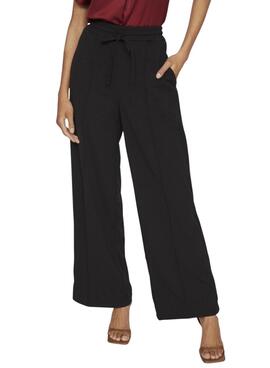 Pantalón Vila Viclua negro para mujer