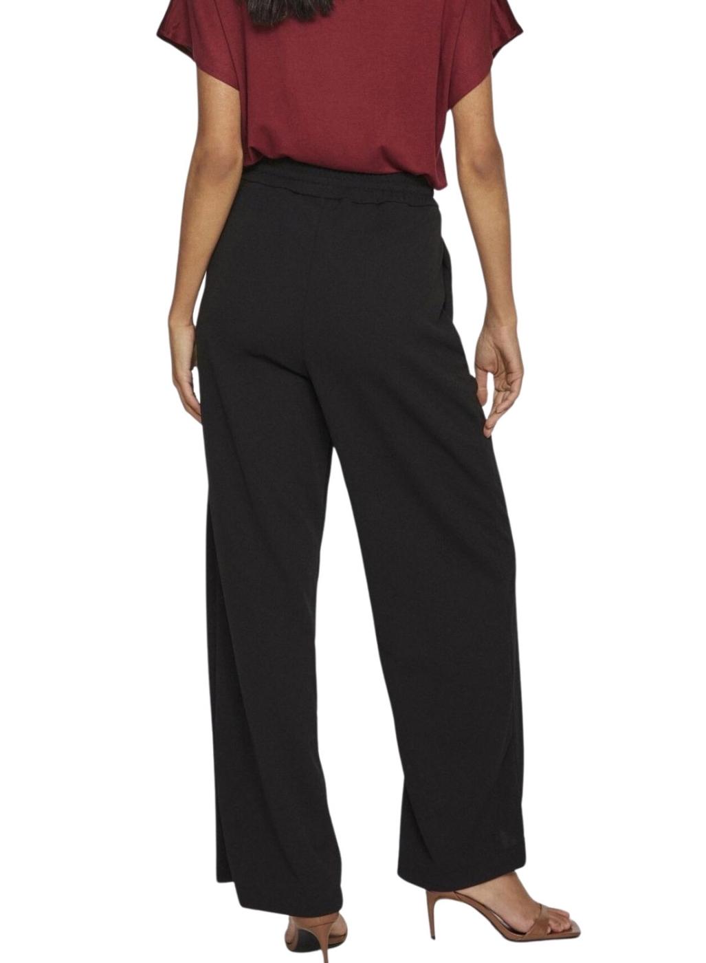 Pantalón Vila Viclua negro para mujer