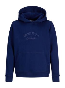 Sudadera Jack and Jones Bleecker azul para niño