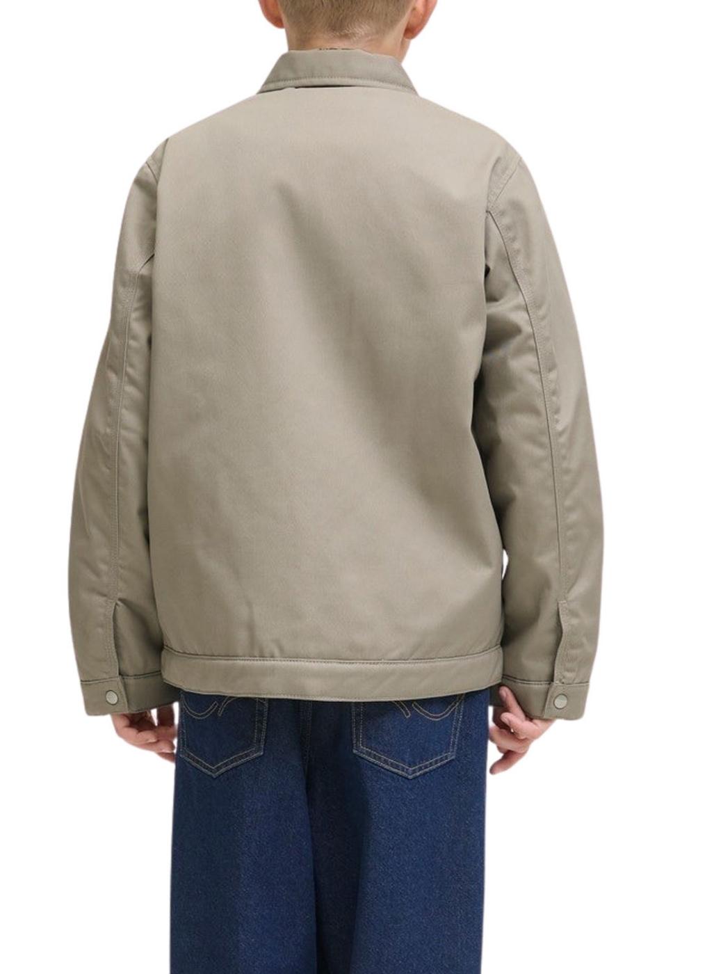 Chaqueta Jack and Jones Norrebro beige para niño
